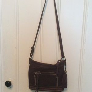 Brown Leather Messenger Bag
